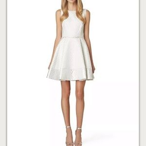 ERIN Erin Fetherston Geo Jacquard A-Line Dress
